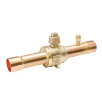 NDL Inc. BVWACP58 Ball Valve W/Access Port 5/8 Budget