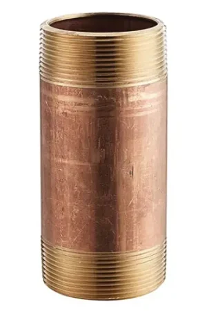 Certified Merit Brass 2006-350 Pipe Nipple 3/8 in x 3-1/2 in L SCH 40