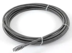 RIDGID 62250 3/8 x 35' Sink/Sectional Cable with Bulb Auger for K50 Drain Cleaning Machine Next Day Delivery