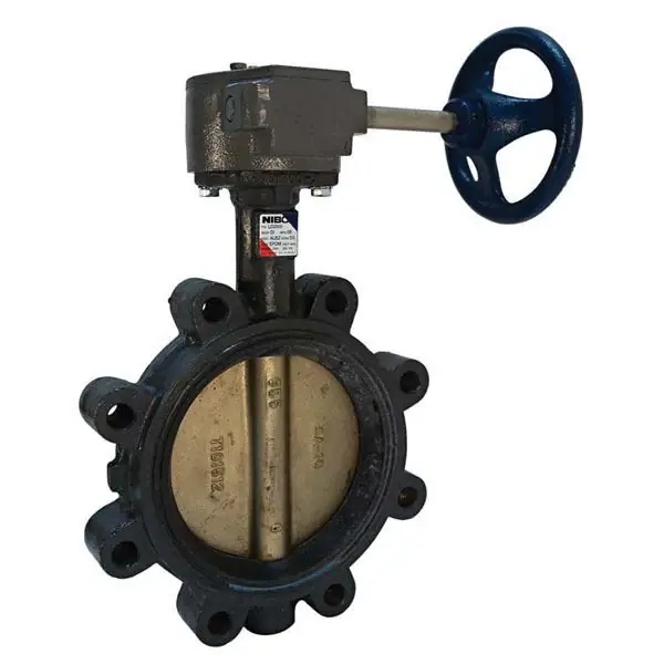 NIBCO NLG110N LD-2000 Series 12 in. Ductile Iron EPDM Gear Operator Handle Butterfly Valve Must Have