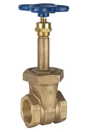 Sale NIBCO NL1M00B T-134 1-1/4 Inch Bronze Full Port FNPT Gate Valve NT134H Replacement NL1M00B