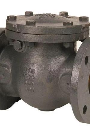 Hassle-Free Returns Nibco NHE300L F-918-B 8 Inch Cast Iron Flanged Check Valve