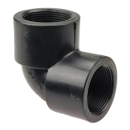 Nibco CA07100 90 Degree Elbow FNPT SCH 80/XH PVC 1/2 Inch Clearance