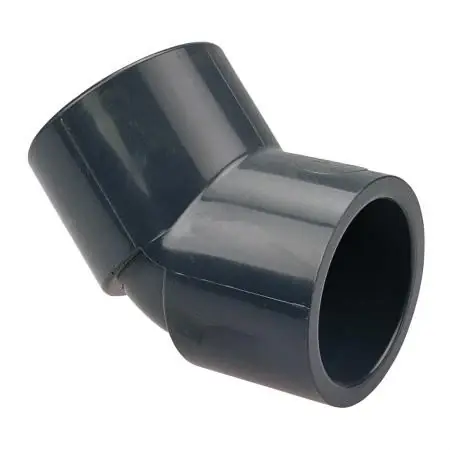 NIBCO CA04950 45 Degree Elbow 1/2 Inch PVC SCH 80 Socket Connection Seasonal Sale