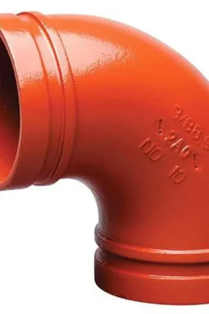 Brand New Victaulic FC03050P01 No. 50 2-1/2 x 1-1/2 x 2-1/2 in. Grooved Domestic Orange Enamel and Painted Ductile Iron Concentric Reducer