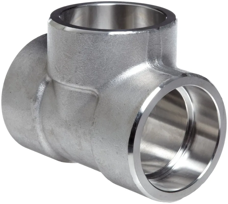 Brand New Merit Brass SW3406D-32 Pipe Tee 2 Inch Socket Welded 3000 lb