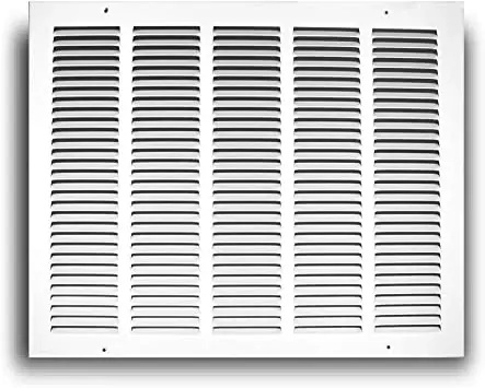 TruAire 170/12x06 170 12X06 Return Air Grille 12-Inch x 6-Inch Sidewall or Ceiling Return Air Grille, White Special Offer