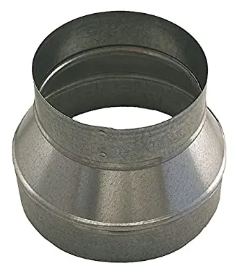 Ductmate GRR12P10PGA26 12 x 10 Round Reducer Duct Fitting, 26 ga. Limited Time