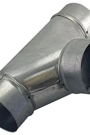 Deal Ductmate GRFTJ5GA26 5 Tee Round Duct Fitting, 26 gauge