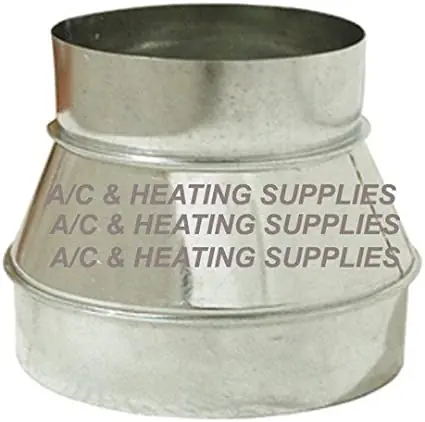 Ductmate GRR7P5PGA26 Single Wall Galvanized Metal Duct Reducer 7 to 5 / 7 x 5 Best Price
