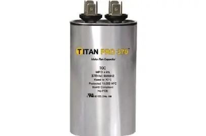 Price Cut Packard TRCD305 Motor Run Capacitor Oval/MFD: 30/5 / Volts: 370