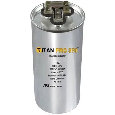 Super Sale Packard CECOMINOD038481 TRCD455 Titan Pro 45 MFD 370V Round Run Capacitor Replaces PRCD455 by TRCD455 Titan Pro 45 MFD 370V Round Run Capacitor Replaces PRCD455