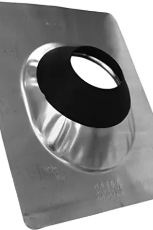 Oatey 11871 1.5 in. 3 in. Galvanized All-Flash No-Calk 11 in. x 14.5 in. Base Roof Flashing Markdown