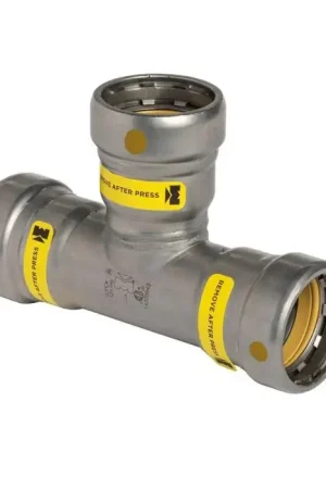 Holiday Sale Mueller Industries CP04068G R Carbon Steel Press GAS Tee P x P x P, 1 1/4