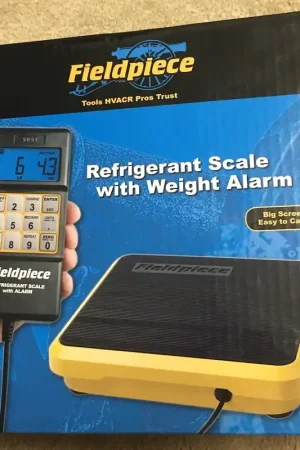 Fieldpiece SRS1 Residential, Light Commercial Refrigerant Scale, 110 lb Capacity Seasonal Sale