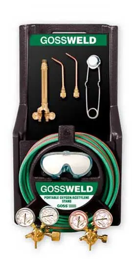 Goss Inc KA-125-M12P Goss Welding and Brazing HVAC Torch Tool Kit for MC Acetylene Tanks Order Now