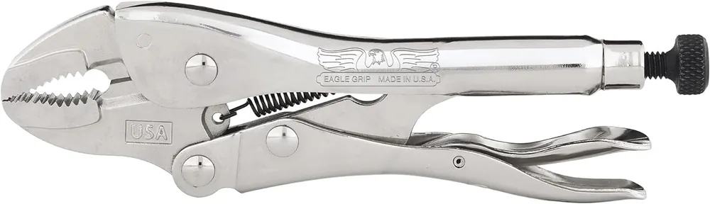 Malco LP7WC Eagle Grip 7 in. Curved Jaw Locking Pliers with Wire Cutter Deal