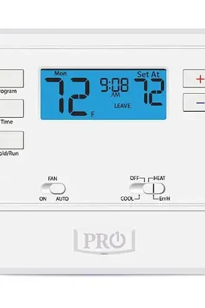 Affordable Pro1 Iaq T625-2 Low Voltage Thermostat 7 or 5-1-1 Programs 2 Heat Pump or 1 Conventional H 1 C Hardwired/Battery