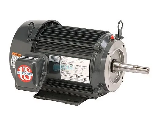 US Motors EEQK1500 Motor 15 Horsepower Three Phase 208-230-460V Authentic