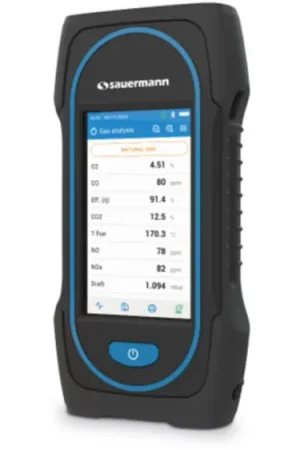 Sauermann 27514 Si-CA 130 Kit 3BH - Gas Analyzer Kit 3BH, Includes O2, CO, & NO Sensors, 300mm Probe, 3m Dual Hose Holiday Sale
