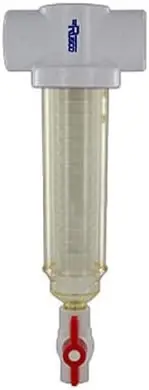 Final Sale Rusco 1-1000CR-F Chemically Resistant Spin Down Filter T Style 1 inches 1000 Mesh (15 micron) 10 Pack