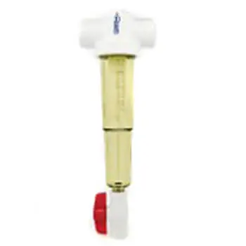 Rusco 1-140STSS-CR-F Chemical Resistant Stainless Steel Sediment Trapper System 140 Mesh Clearance