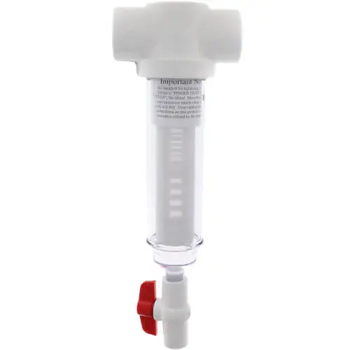 Place Order Rusco 1-1/2-60-F 1-1/2 Polyester Screened Spin-Down Filter System 60 Mesh