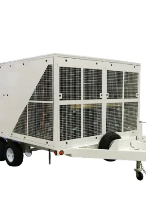 United Cool Air PACH30 Trailer Mounted Portable A/C Unit | 30 Tons Cooling | 60kW Electric Heating Markdown