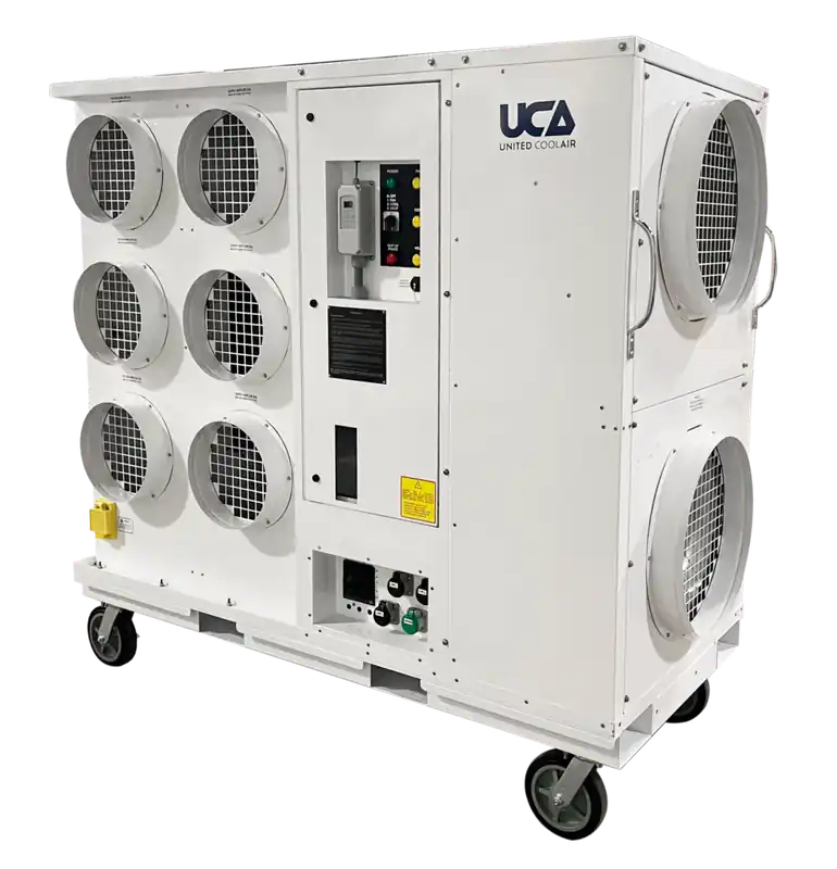 Order Now United Coolair MACH145 Horizontal Cooling & Heating, 30 kW Electric Heat