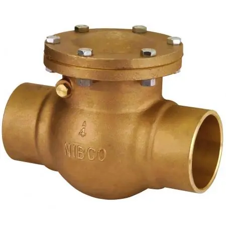 NIBCO NJ7J00E S-433-B Bronze Check Valve 2-1/2 Inch Buy Today
