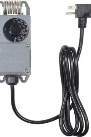 Low Price Peco TF115P-002 SPDT Temp. Control w/ Plug & Cord Set 40-110F