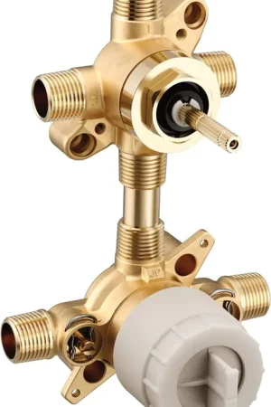 Moen U232CIS M-CORE Shower Mixing Valve with 2 or 3 Function Integrated Transfer Valve with CC/IPS Connections and Stops While Supplies Last
