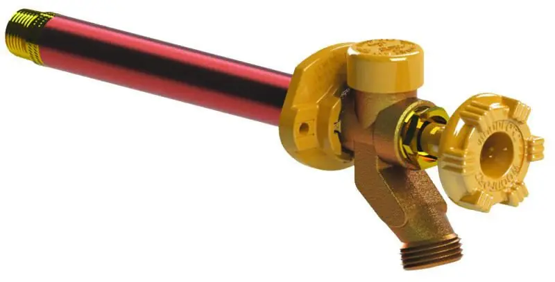 Limited Offer Woodford Mfg 17CP-4-PH-BP Freezeless Backflow Wall Faucet w/ Plastic Handle Bulk Pack