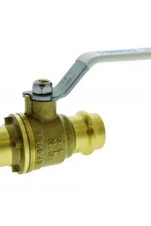 Bargain NIBCO NF998KC PC-FP-600A-LF Full Port Press 250 Ball Valve 1-1/2 Inch
