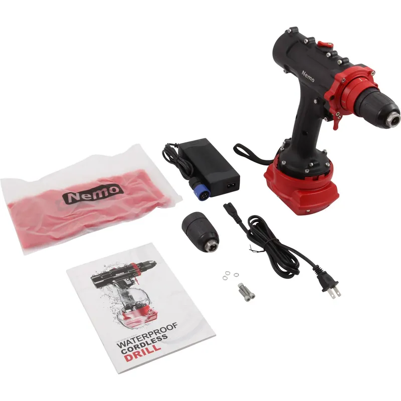 Buy Today Nemo Power Tools WPV2-18V-3LI-5 Waterproof Drill 16.4 Ft Depth 3Ah