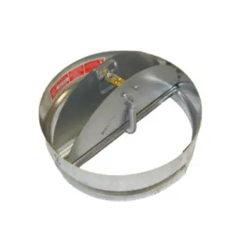 Carlisle 0722-LE-4 4" Round Ceiling Damper UL Listed Certified