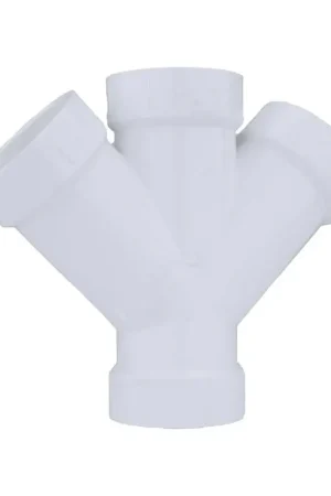 Today Only Spears Mfg 611 2" PVC DWV Double 45 WYE