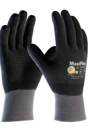 PIP 34-846/L MaxiFlex Endurance, 15G Nylon, Full Nitrile MicroFoam w/ Micro Dot Palm, Pack of 12 Pairs Markdown