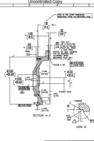Century Motors 18519301 FLANGE B848AO SMITH Brand New