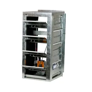 Latest McDaniel Metals DHZECNJ3672 Horizontal Jade Economizer for Use With Daikin DC*036-072 3 - 6 ton Package Units