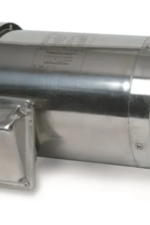 Latest Leeson 191564 Washguard C Face Motor 3 Phase 1HP 1800 RPM 208-230/460V
