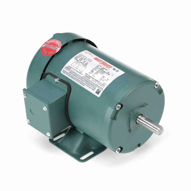 Leeson 103020.00 WATTSAVER� General Purpose Motor, 0.50 HP, 3 Ph, 60 Hz, 208-230/460 V, 1800 RPM, S56 Frame Must Have