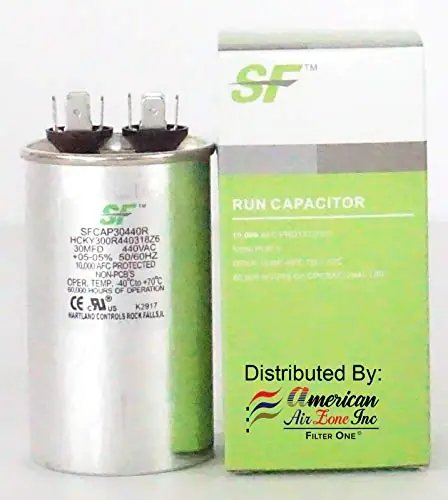 Seasonal Sale Trane SFCAP10440 Oval Run Capacitor 10MFD 370/440V Replaces CPT00088