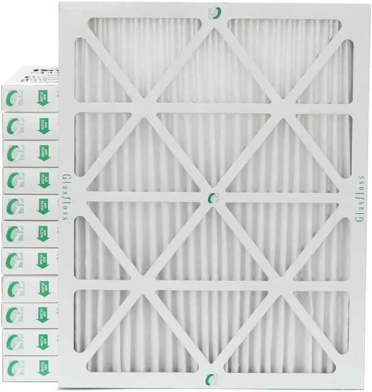 Glasfloss MERV10 Air Filter 20inx30inx2in Z-Line - 12 Pack Don't Miss Out