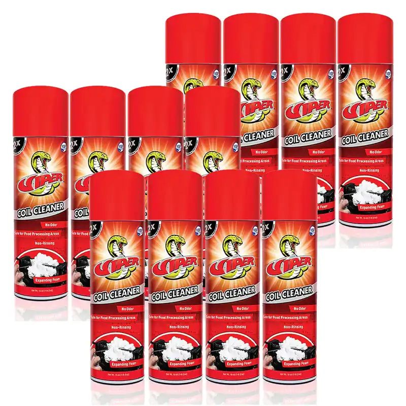 Viper Coil Cleaner, Refrigeration Technologies (RT375A) - 12 Pack Premium