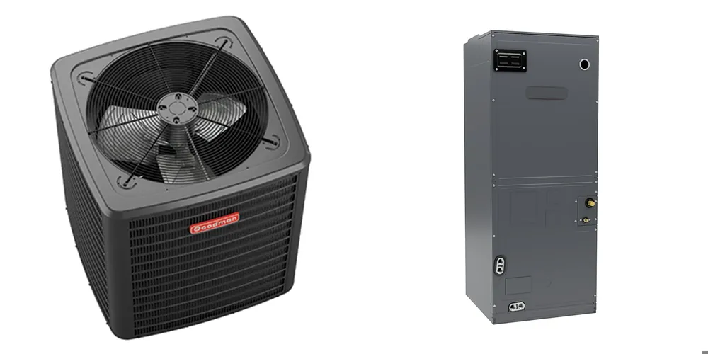 Goodman - 4.0 Ton Cooling - Air Conditioner + Variable Speed Air Handler System - 14.5 SEER2 Grab Now