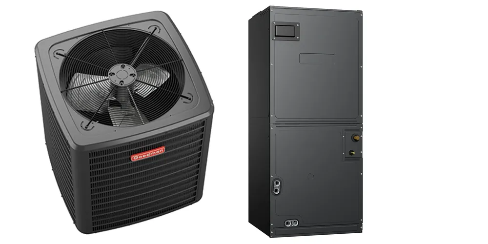 Must Have Goodman - 2.5 Ton Cooling - Air Conditioner + Air Handler System - 14 SEER2