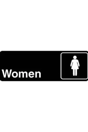 SIGN WOMEN BLACK 3X9 REPLACEMENT MPN for Traex 4516 Crafted