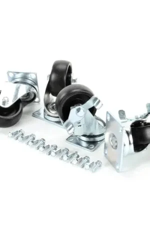 Caster Plate Kit 3 Wh 4 1/8 Th 10314-79 for Silver King 10314-79 Big Sale