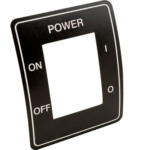 Fan Favorite Decal Main Power Switch ofe-of for Henny Penny 60608